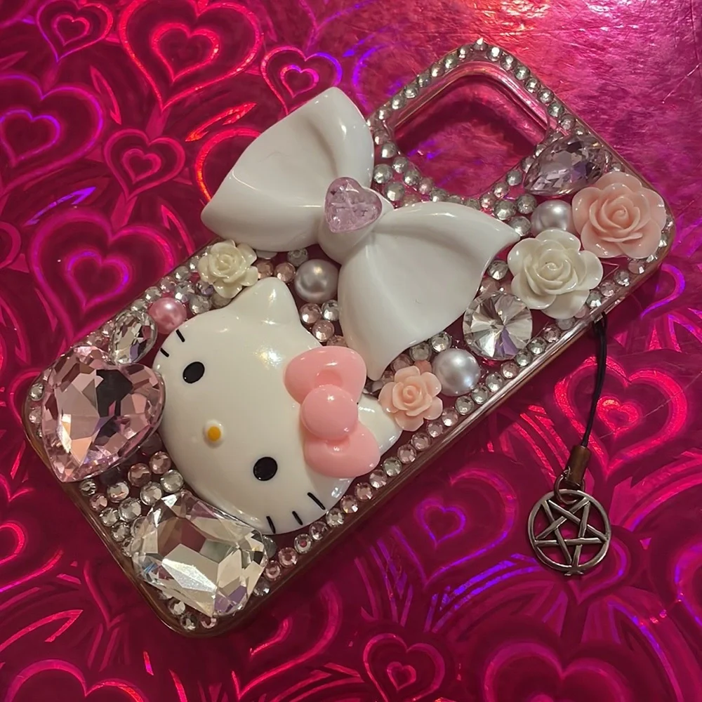 Pentagram phone charm🖤